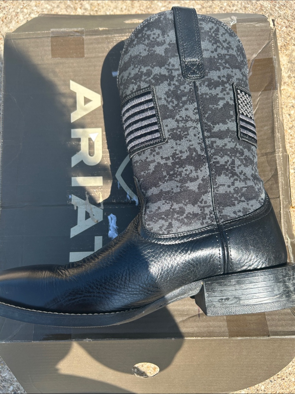 ARIAT Men's Black Tactical Pull-On Western Boot